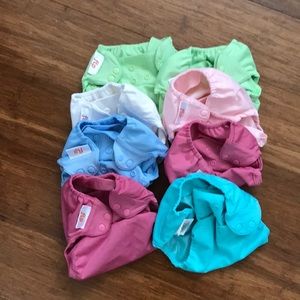 Eight Flip cloth diaper covers